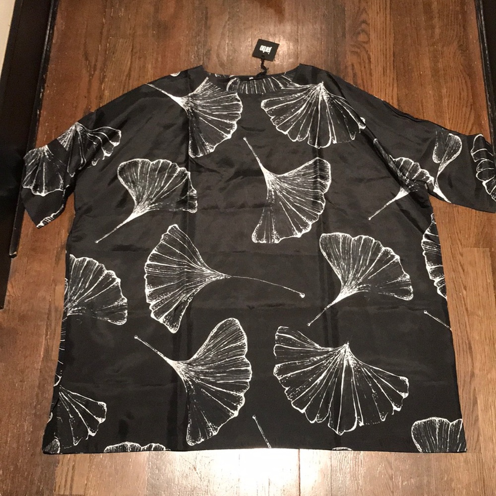jarbo printed drop shoulder dress